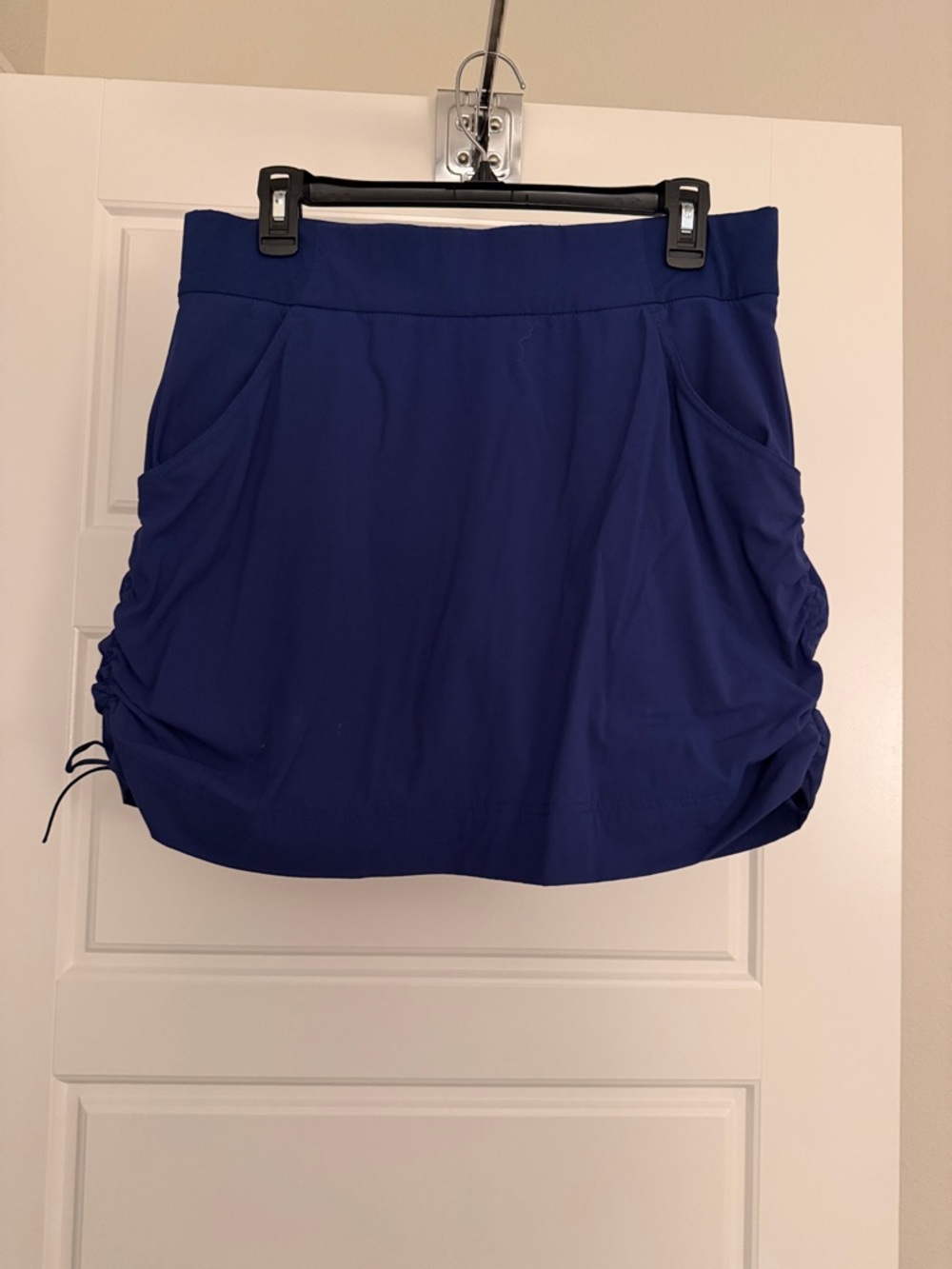 Columbia Blue Athletic Skort with Side Ruching